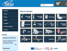 Tablet Screenshot of falcon-jihlava.cz